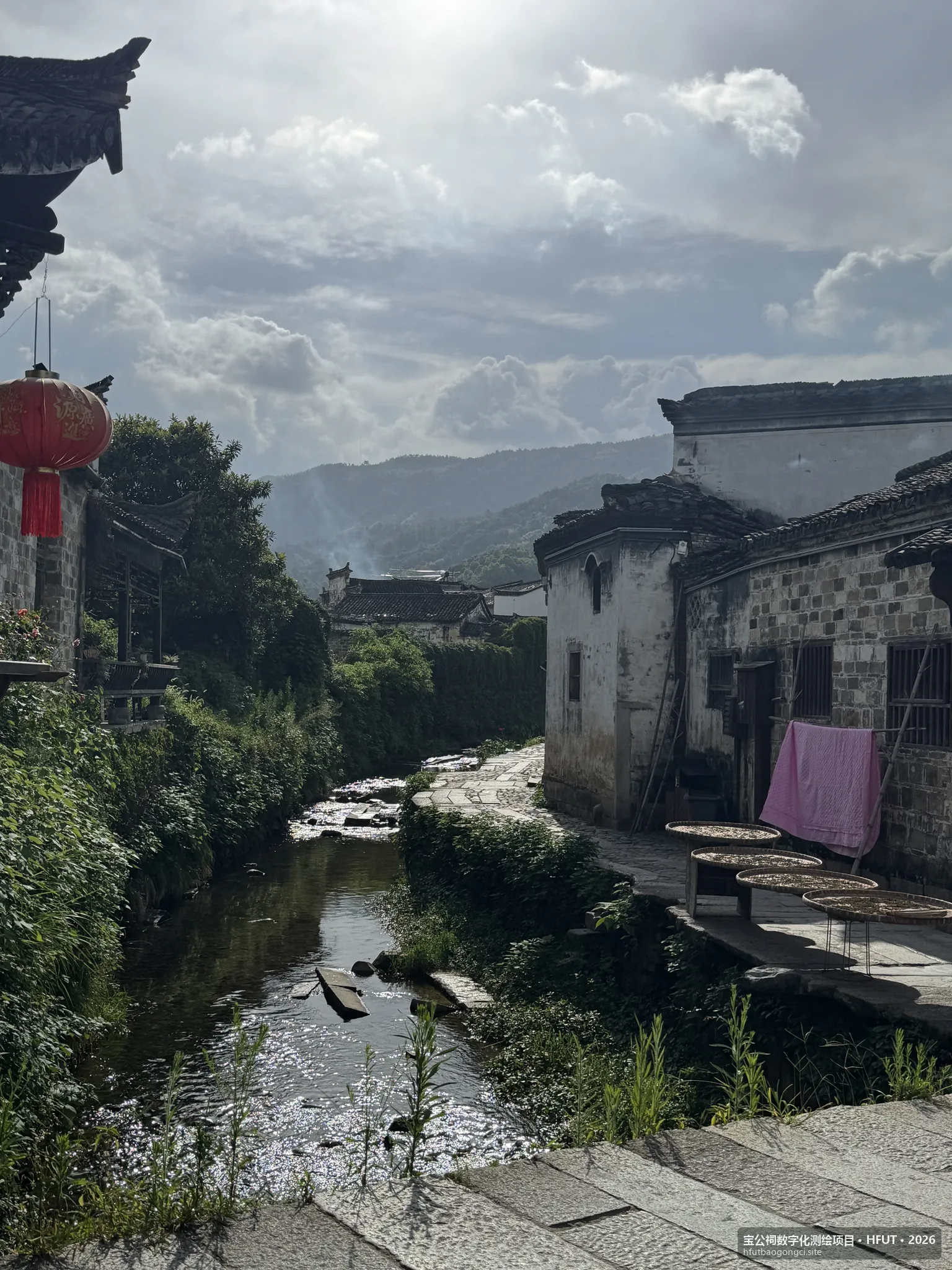 查济水巷现场摄影